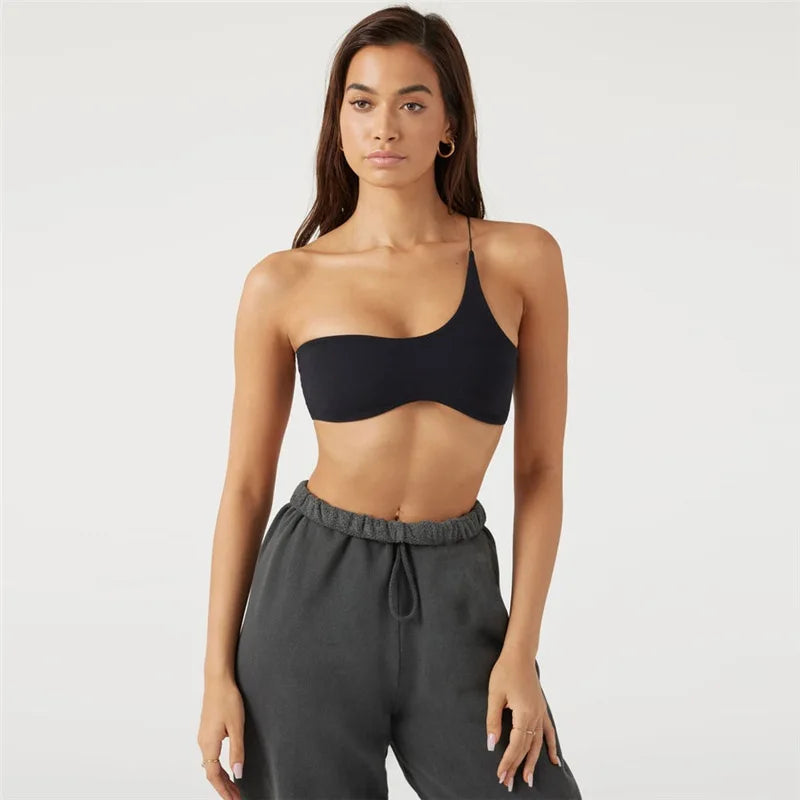 WANELLA High Stretch Staple Crop Top