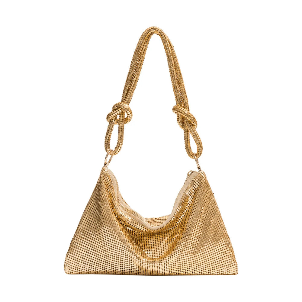 HAYLES Soft Sequins Y2K Clutch Bag