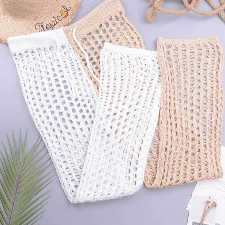 LOU Knitted High Waist Trousers