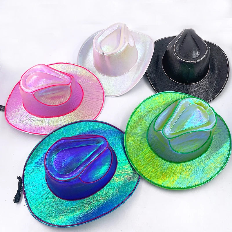 YAZ Light Up Cowgirl Shine Hat