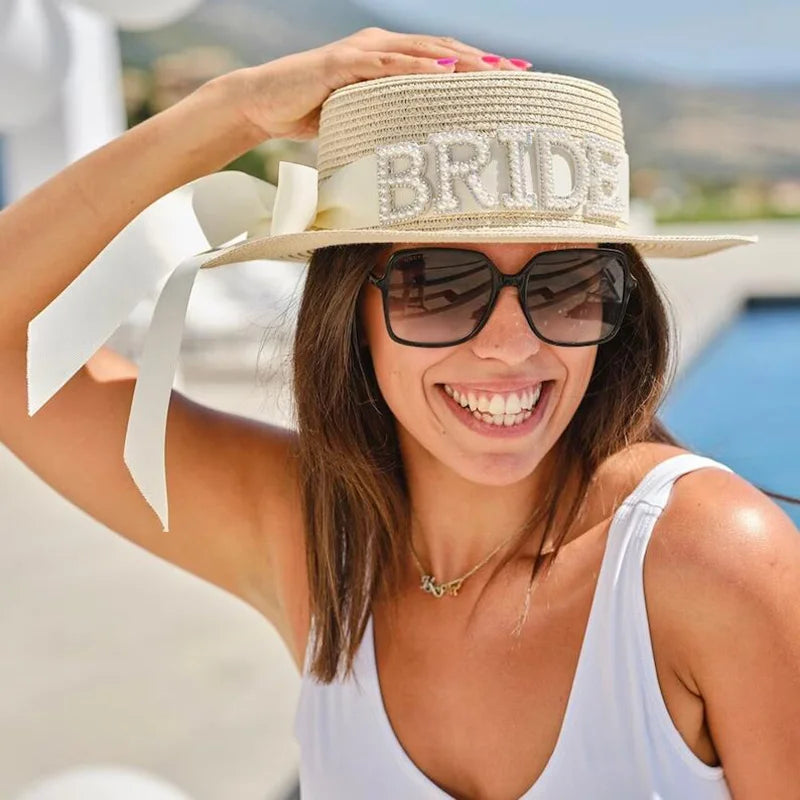 PAEA Pearl Bride Hen Do Sun Hat