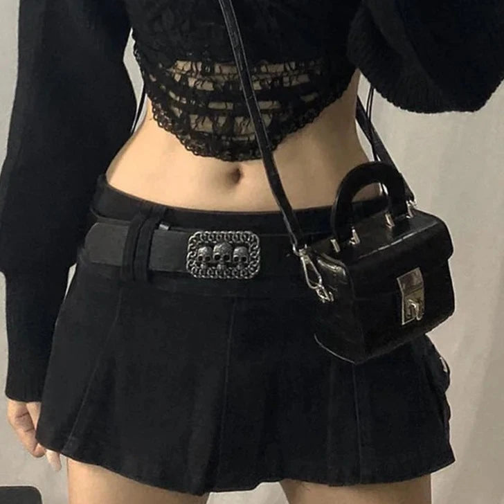 NIYA Low Waist Micro Y2K Skirt
