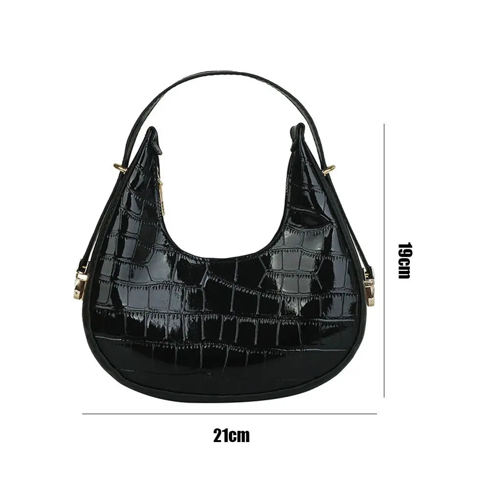 TEYA Crocodile Grain Y2K Handbag