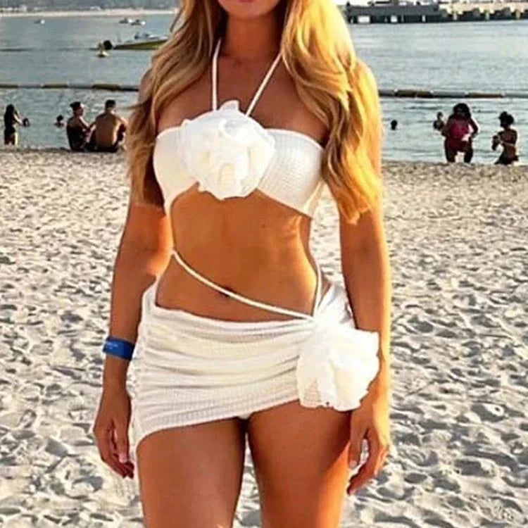 ISLA Floral Strappy Bikini Set