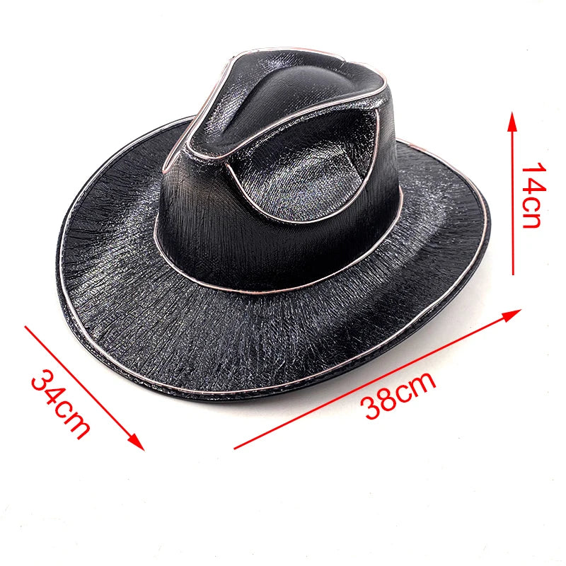 YAZ Light Up Cowgirl Shine Hat