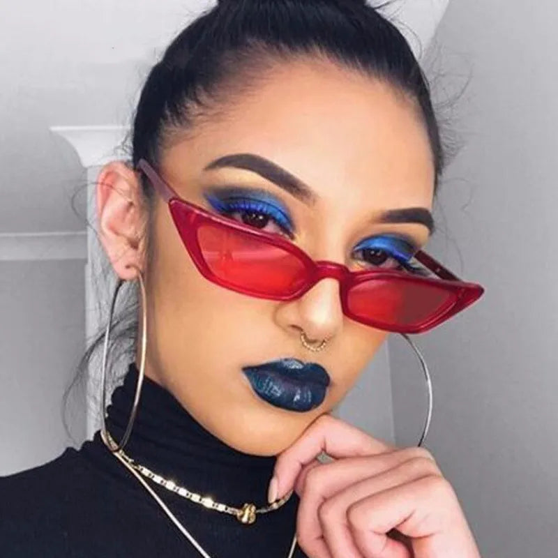 NIAH Cat Eye Small Vintage Sunglasses