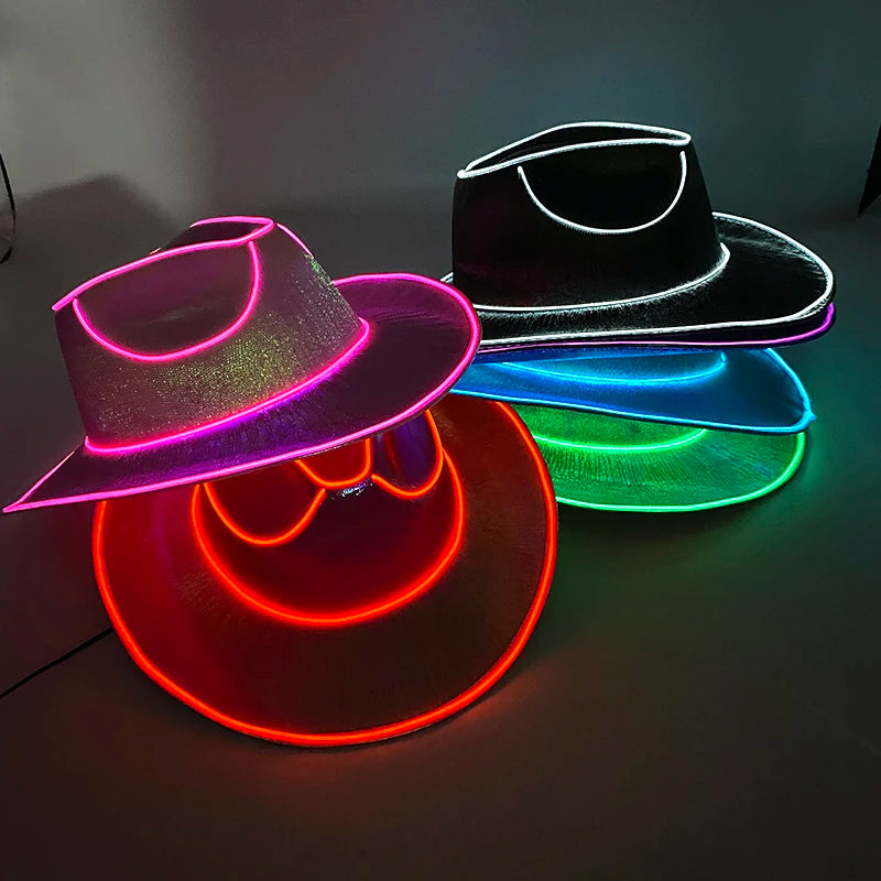 YAZ Light Up Cowgirl Shine Hat