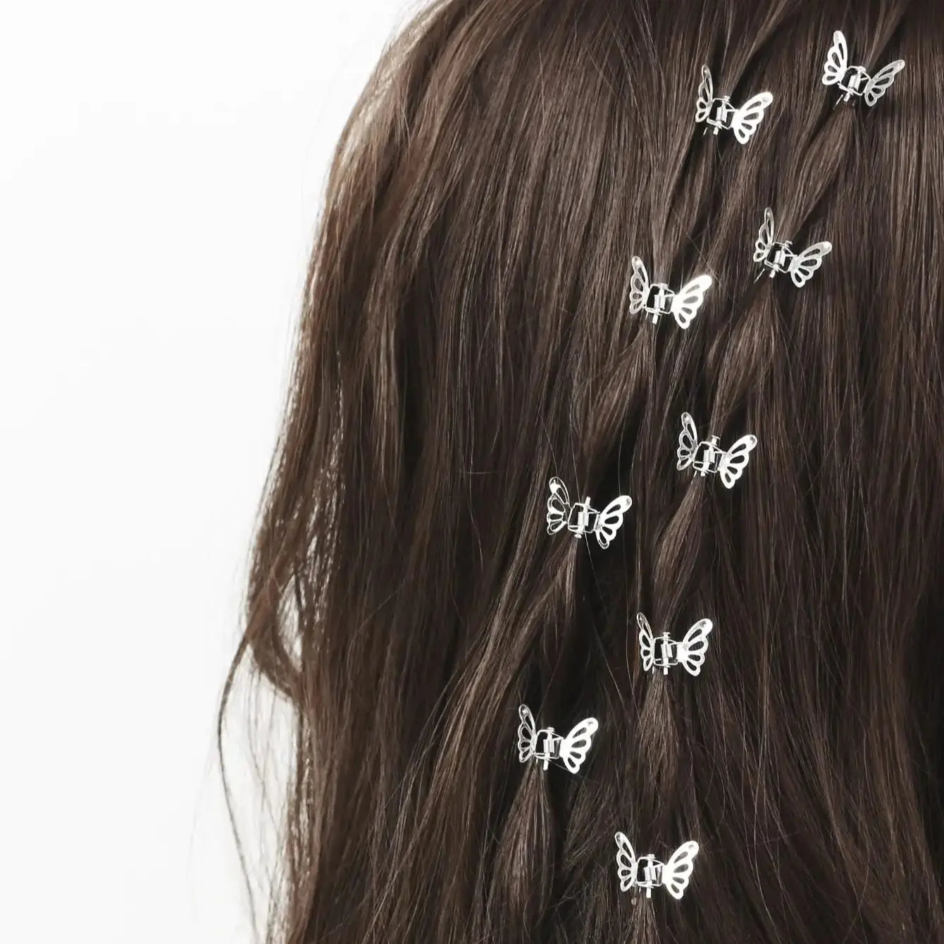 LOLI Butterfly Design Retro Design Hair Clips 10pcs