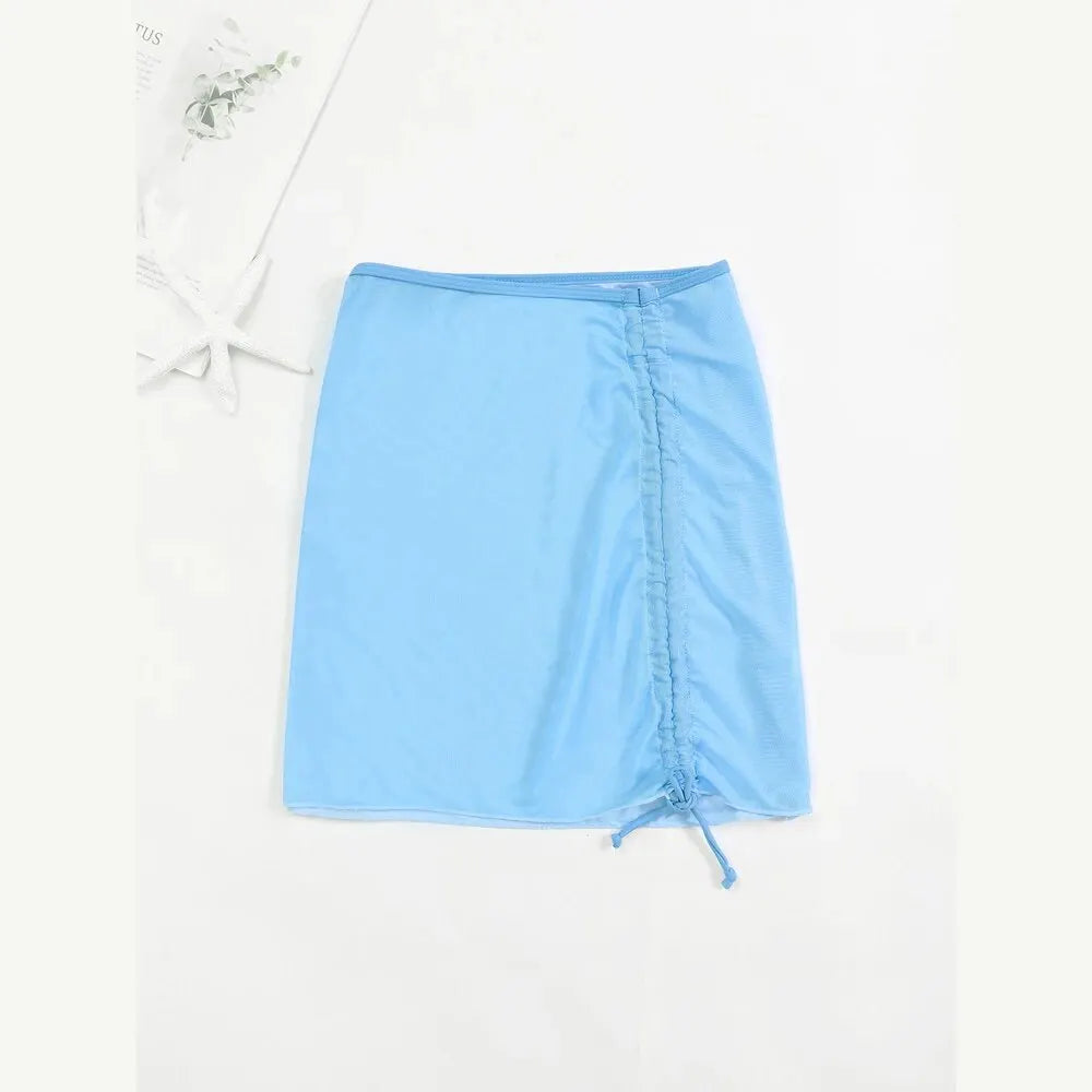 LUNA High-Waisted 3-Piece Bikini Set
