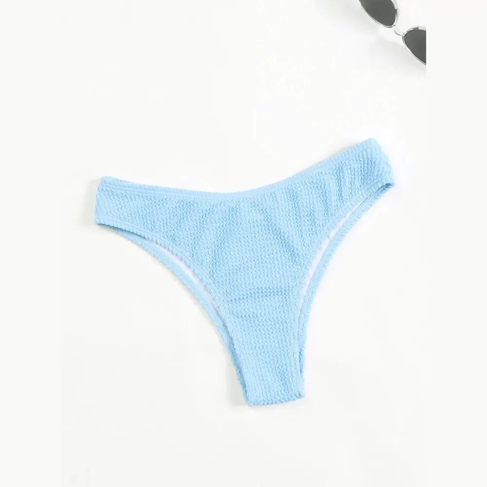 LUNA High-Waisted 3-Piece Bikini Set
