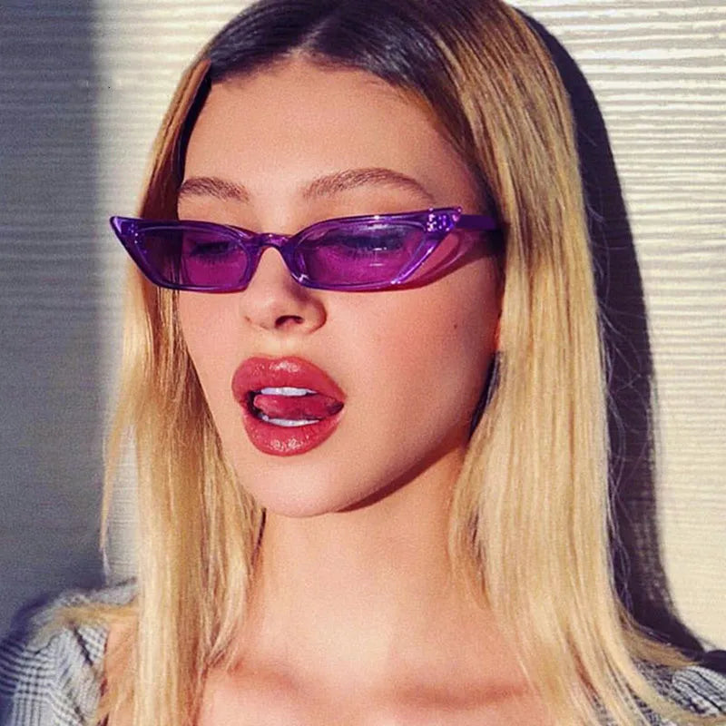 NIAH Cat Eye Small Vintage Sunglasses